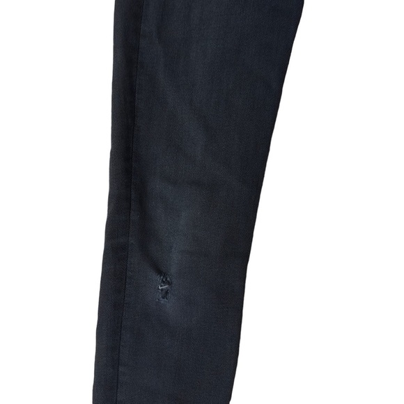 Rag & Bone High Rise Skinny Pants Size 23 Dark Gray Denim - Picture 3 of 8